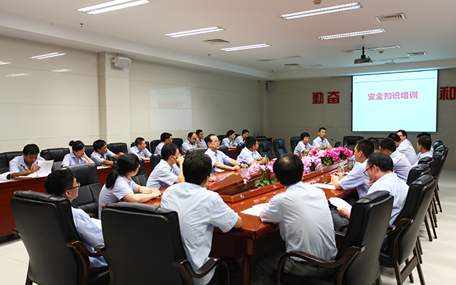 生命至上 清静生产 公司组织开展2018年“清静生产月”活动