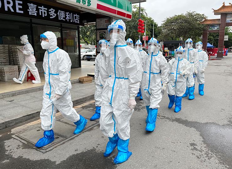 集团党员助力广州疫情封控区，筑牢抗疫“长城”